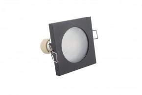 DK3015-BK Встраиваемый светильник влагозащ., IP 44, 50 Вт, GU10, черный, алюминий в Коротчаево - korotchaevo.ok-mebel.com | фото 4