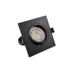 DK3021-BK Встраиваемый светильник, IP 20, 10 Вт, GU5.3, LED, черный, пластик в Коротчаево - korotchaevo.ok-mebel.com | фото 2