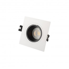 DK3021-WB Встраиваемый светильник, IP 20, 10 Вт, GU5.3, LED, белый/черный, пластик в Коротчаево - korotchaevo.ok-mebel.com | фото 3