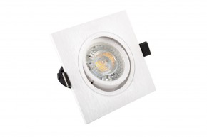 DK3021-WH Встраиваемый светильник, IP 20, 10 Вт, GU5.3, LED, белый, пластик в Коротчаево - korotchaevo.ok-mebel.com | фото