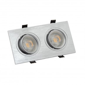 DK3022-CM Встраиваемый светильник, IP 20, 10 Вт, GU5.3, LED, серый, пластик в Коротчаево - korotchaevo.ok-mebel.com | фото 2