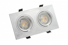 DK3022-CM Встраиваемый светильник, IP 20, 10 Вт, GU5.3, LED, серый, пластик в Коротчаево - korotchaevo.ok-mebel.com | фото 3