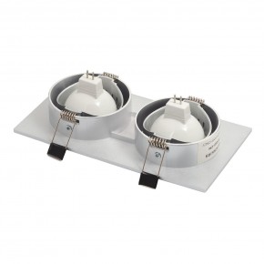 DK3022-CM Встраиваемый светильник, IP 20, 10 Вт, GU5.3, LED, серый, пластик в Коротчаево - korotchaevo.ok-mebel.com | фото 4