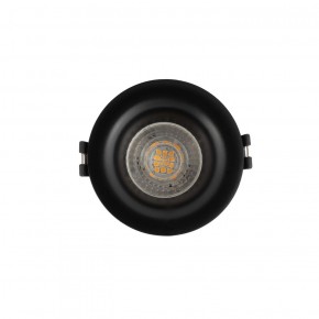 DK3024-BK Встраиваемый светильник, IP 20, 10 Вт, GU5.3, LED, черный, пластик в Коротчаево - korotchaevo.ok-mebel.com | фото 2