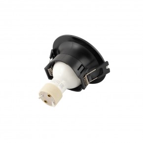 DK3024-BK Встраиваемый светильник, IP 20, 10 Вт, GU5.3, LED, черный, пластик в Коротчаево - korotchaevo.ok-mebel.com | фото 3