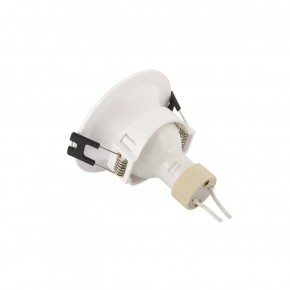 DK3024-WH Встраиваемый светильник, IP 20, 10 Вт, GU5.3, LED, белый, пластик в Коротчаево - korotchaevo.ok-mebel.com | фото 3