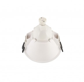 DK3026-WB Встраиваемый светильник, IP 20, 10 Вт, GU5.3, LED, белый/черный, пластик в Коротчаево - korotchaevo.ok-mebel.com | фото 4