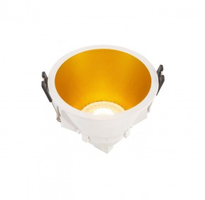 DK3026-WG Встраиваемый светильник, IP 20, 10 Вт, GU5.3, LED, белый/золотой, пластик в Коротчаево - korotchaevo.ok-mebel.com | фото 4