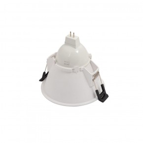 DK3026-WH Встраиваемый светильник, IP 20, 10 Вт, GU5.3, LED, белый, пластик в Коротчаево - korotchaevo.ok-mebel.com | фото 3