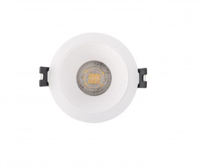 DK3027-WH Встраиваемый светильник, IP 20, 10 Вт, GU5.3, LED, белый, пластик в Коротчаево - korotchaevo.ok-mebel.com | фото 1