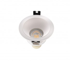 DK3027-WH Встраиваемый светильник, IP 20, 10 Вт, GU5.3, LED, белый, пластик в Коротчаево - korotchaevo.ok-mebel.com | фото 4