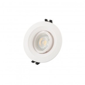 DK3029-WH Встраиваемый светильник, IP 20, 10 Вт, GU5.3, LED, белый, пластик в Коротчаево - korotchaevo.ok-mebel.com | фото 2