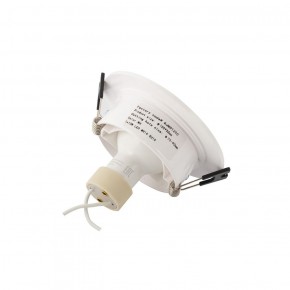 DK3029-WH Встраиваемый светильник, IP 20, 10 Вт, GU5.3, LED, белый, пластик в Коротчаево - korotchaevo.ok-mebel.com | фото 3
