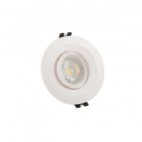 DK3029-WH Встраиваемый светильник, IP 20, 10 Вт, GU5.3, LED, белый, пластик в Коротчаево - korotchaevo.ok-mebel.com | фото 4