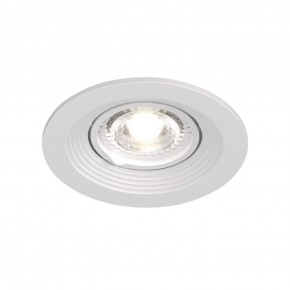 DK3029-WH Встраиваемый светильник, IP 20, 10 Вт, GU5.3, LED, белый, пластик в Коротчаево - korotchaevo.ok-mebel.com | фото 7