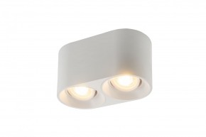 DK3036-WH Светильник накладной IP 20, 10 Вт, GU5.3, LED, белый, пластик в Коротчаево - korotchaevo.ok-mebel.com | фото