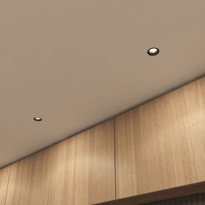 DK3055-BK Встраиваемый светильник, IP 20, 10 Вт, GU5.3, LED, черный, пластик в Коротчаево - korotchaevo.ok-mebel.com | фото 4