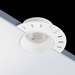 DK3055-WH Встраиваемый светильник, IP 20, 10 Вт, GU5.3, LED, белый, пластик в Коротчаево - korotchaevo.ok-mebel.com | фото 2