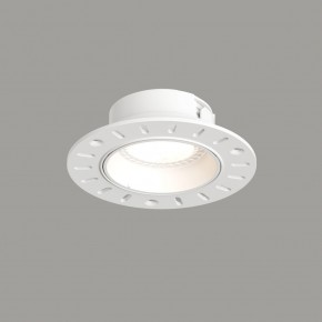 DK3055-WH Встраиваемый светильник, IP 20, 10 Вт, GU5.3, LED, белый, пластик в Коротчаево - korotchaevo.ok-mebel.com | фото