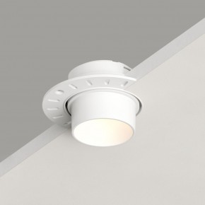 DK3056-WH Встраиваемый светильник под шпатлевку, IP20, до 15 Вт, LED, GU5,3, белый, пластик в Коротчаево - korotchaevo.ok-mebel.com | фото 2