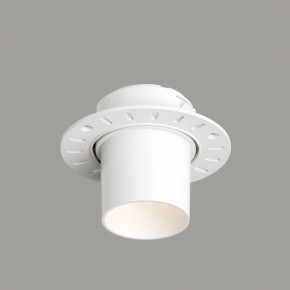 DK3057-WH Встраиваемый светильник под шпатлевку, IP20, до 15 Вт, LED, GU5,3, белый, пластик в Коротчаево - korotchaevo.ok-mebel.com | фото