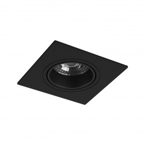 DK3071-BK Встраиваемый светильник, IP 20, 10 Вт, GU5.3, LED, черный/черный, пластик в Коротчаево - korotchaevo.ok-mebel.com | фото 6