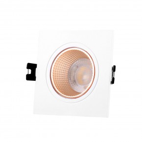 DK3071-WBR Встраиваемый светильник, IP 20, 10 Вт, GU5.3, LED, белый/бронзовый, пластик в Коротчаево - korotchaevo.ok-mebel.com | фото
