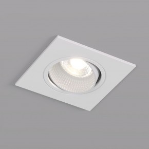 DK3071-WH Встраиваемый светильник, IP 20, 10 Вт, GU5.3, LED, белый/белый, пластик в Коротчаево - korotchaevo.ok-mebel.com | фото 3