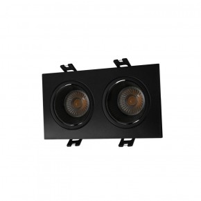 DK3072-BK Встраиваемый светильник, IP 20, 10 Вт, GU5.3, LED, черный/черный, пластик в Коротчаево - korotchaevo.ok-mebel.com | фото