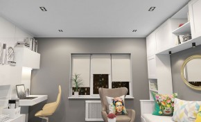 DK3072-BK+WH Встраиваемый светильник, IP 20, 10 Вт, GU5.3, LED, черный/белый, пластик в Коротчаево - korotchaevo.ok-mebel.com | фото 2