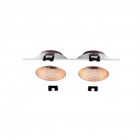 DK3072-WBR Встраиваемый светильник, IP 20, 10 Вт, GU5.3, LED, белый/бронзовый, пластик в Коротчаево - korotchaevo.ok-mebel.com | фото 2