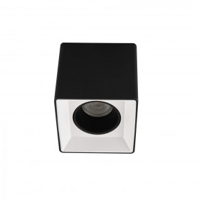 DK3080-BW+BK Светильник накладной IP 20, 10 Вт, GU5.3, LED, черно-белый/черный, пластик в Коротчаево - korotchaevo.ok-mebel.com | фото