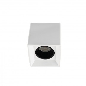 DK3080-WH+BK Светильник накладной IP 20, 10 Вт, GU5.3, LED, белый/черный, пластик в Коротчаево - korotchaevo.ok-mebel.com | фото
