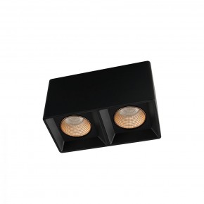 DK3085-BK+BR Светильник накладной IP 20, 10 Вт, GU5.3, LED, черный/бронзовый, пластик в Коротчаево - korotchaevo.ok-mebel.com | фото