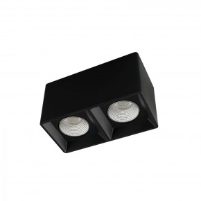 DK3085-BK+CH Светильник накладной IP 20, 10 Вт, GU5.3, LED, черный/хром, пластик в Коротчаево - korotchaevo.ok-mebel.com | фото