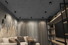DK3090-BK+CH Светильник накладной IP 20, 10 Вт, GU5.3, LED, черный/хром, пластик в Коротчаево - korotchaevo.ok-mebel.com | фото 2