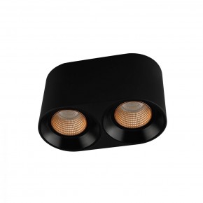 DK3096-BK+BR Светильник накладной IP 20, 10 Вт, GU5.3, LED, черный/бронзовый, пластик в Коротчаево - korotchaevo.ok-mebel.com | фото