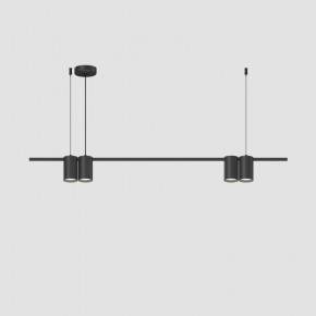 DK4061-BK Подвесной светильник ORBIT, IP20, 4xGU10 LED до 15 Вт, черный матовый, алюминий в Коротчаево - korotchaevo.ok-mebel.com | фото