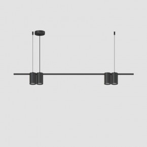 DK4061-BK Подвесной светильник ORBIT, IP20, 4xGU10 LED до 15 Вт, черный матовый, алюминий в Коротчаево - korotchaevo.ok-mebel.com | фото 2