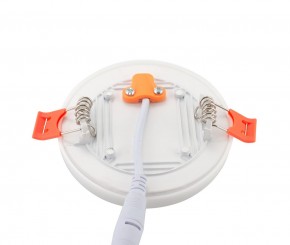 DK4604-WW Встраиваемый светильник, IP 20, 18 Вт, LED 3000, белый, пластик в Коротчаево - korotchaevo.ok-mebel.com | фото 5