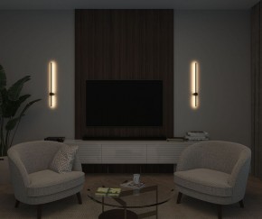 DK5012-SG Бра 800 мм, 3000К, IP20,7 Вт, матовое золото в Коротчаево - korotchaevo.ok-mebel.com | фото 6