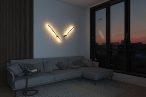 DK5012-SG Бра 800 мм, 3000К, IP20,7 Вт, матовое золото в Коротчаево - korotchaevo.ok-mebel.com | фото 8