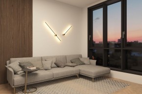 DK5014-SG Бра 1000 мм, 3000К, IP20, 12 Вт, матовое золото в Коротчаево - korotchaevo.ok-mebel.com | фото 7