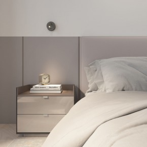 DK5072-DN Бра SHINE WALL со светодиодом, D104*H68, IP20, 3000К, 3W, RA?90, темный никель, алюминий в Коротчаево - korotchaevo.ok-mebel.com | фото 9
