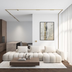DK5072-SB Бра SHINE WALL со светодиодом, D104*H68, IP20, 3000К, 3W, RA?90, сатинированная латунь, алюминий в Коротчаево - korotchaevo.ok-mebel.com | фото 6