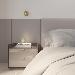 DK5072-SB Бра SHINE WALL со светодиодом, D104*H68, IP20, 3000К, 3W, RA?90, сатинированная латунь, алюминий в Коротчаево - korotchaevo.ok-mebel.com | фото 9