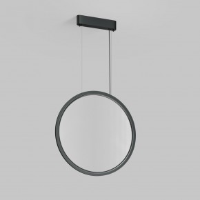 DK6606-BK Подвесной вертикальный светильник Veil со светодиодом H1700 d600 220V 48W 3000-6000K IP20 черный алюминий в Коротчаево - korotchaevo.ok-mebel.com | фото 4