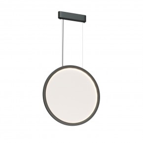 DK6606-BK Подвесной вертикальный светильник Veil со светодиодом H1700 d600 220V 48W 3000-6000K IP20 черный алюминий в Коротчаево - korotchaevo.ok-mebel.com | фото 5