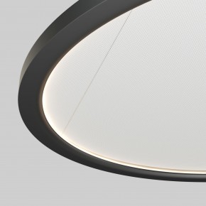 DK6616-BK Подвесной горизонтальный светильник Veil со светодиодом H900 d600 220V 48W 3000-6000K IP20 черный алюминий в Коротчаево - korotchaevo.ok-mebel.com | фото 3