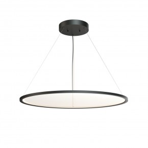 DK6620-BK Подвесной горизонтальный светильник Veil со светодиодом H900 d1000 220V 82W 3000-6000K IP20 черный алюминий в Коротчаево - korotchaevo.ok-mebel.com | фото 4